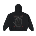 The Demigod Fleeced Full-Zip Boxy Hoodie
