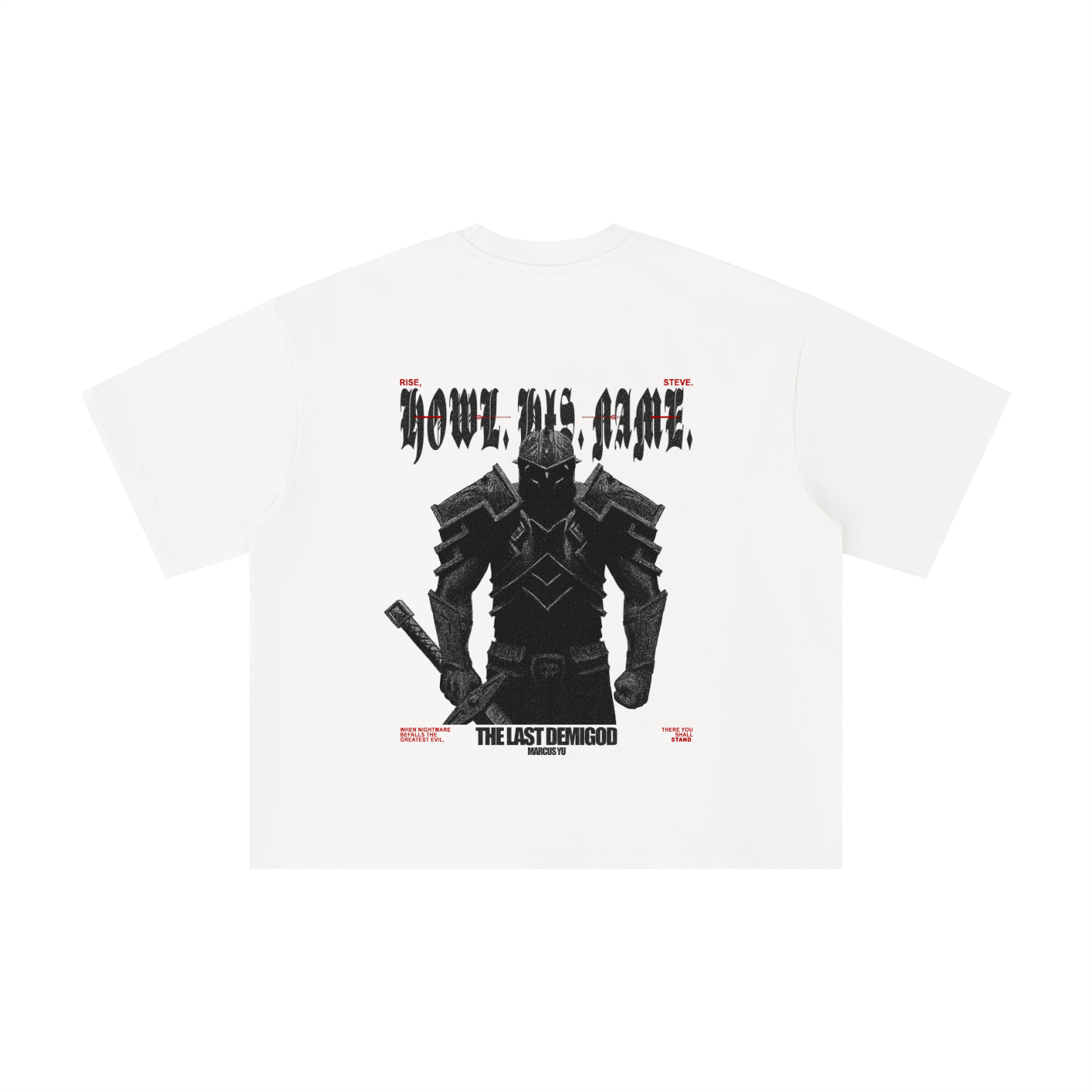 The Demigod Boxy Oversized T-Shirt
