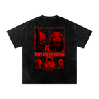 The Last Demigod Snow Washed Oversized Cotton T-Shirt