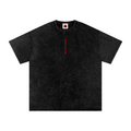 The Last Demigod Snow Washed Oversized Cotton T-Shirt