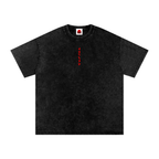 The Last Demigod Snow Washed Oversized Cotton T-Shirt