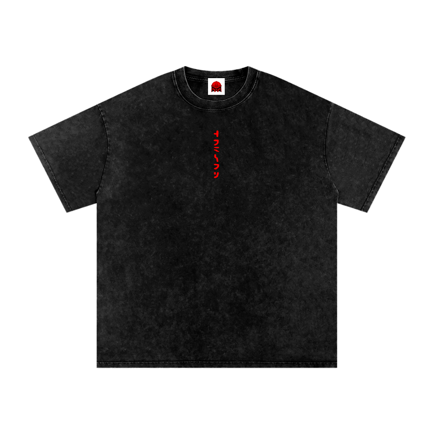 The Last Demigod Snow Washed Oversized Cotton T-Shirt