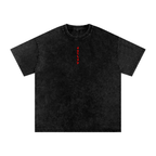 The Last Demigod Snow Washed Oversized Cotton T-Shirt