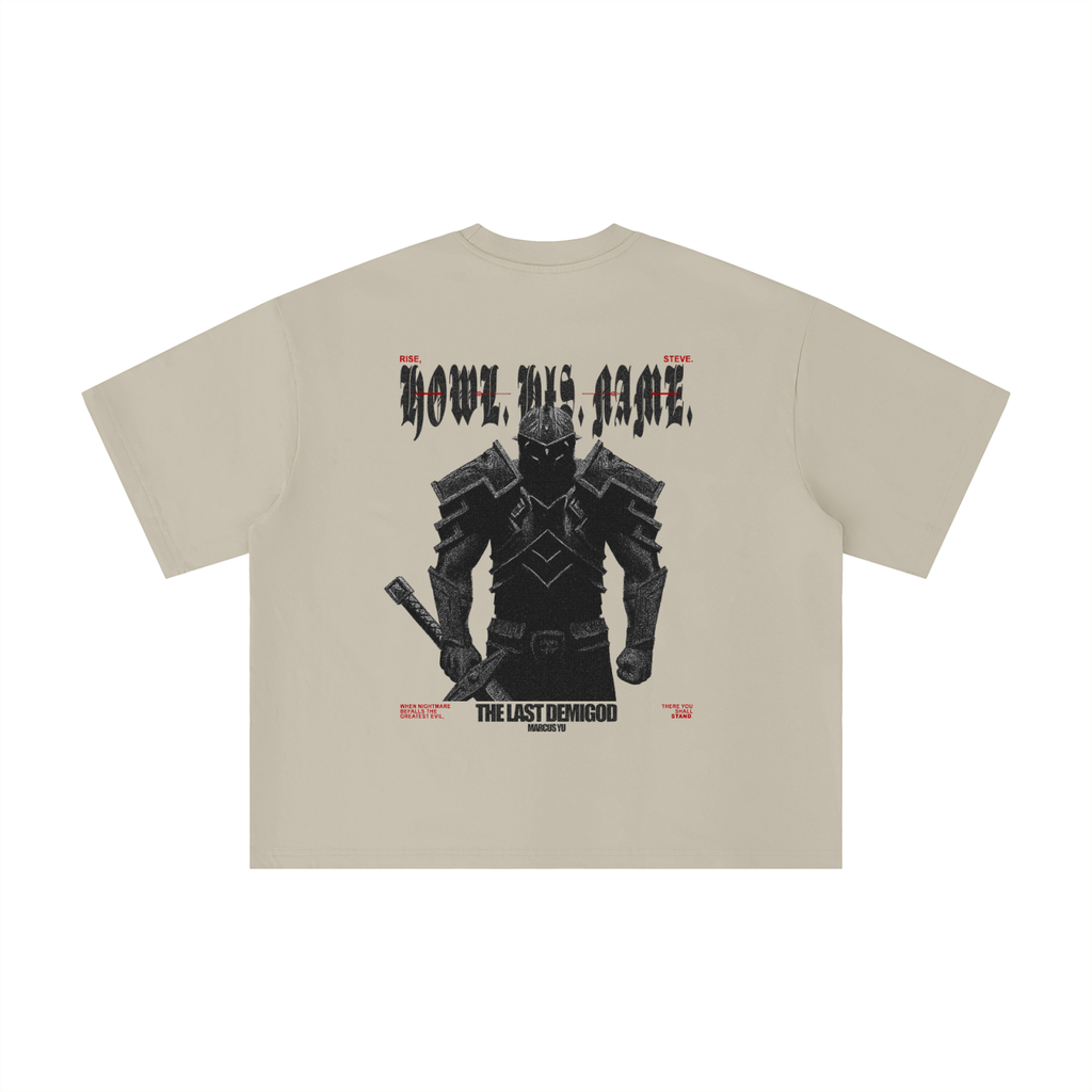 The Demigod Unisex Boxy Oversized T-Shirt