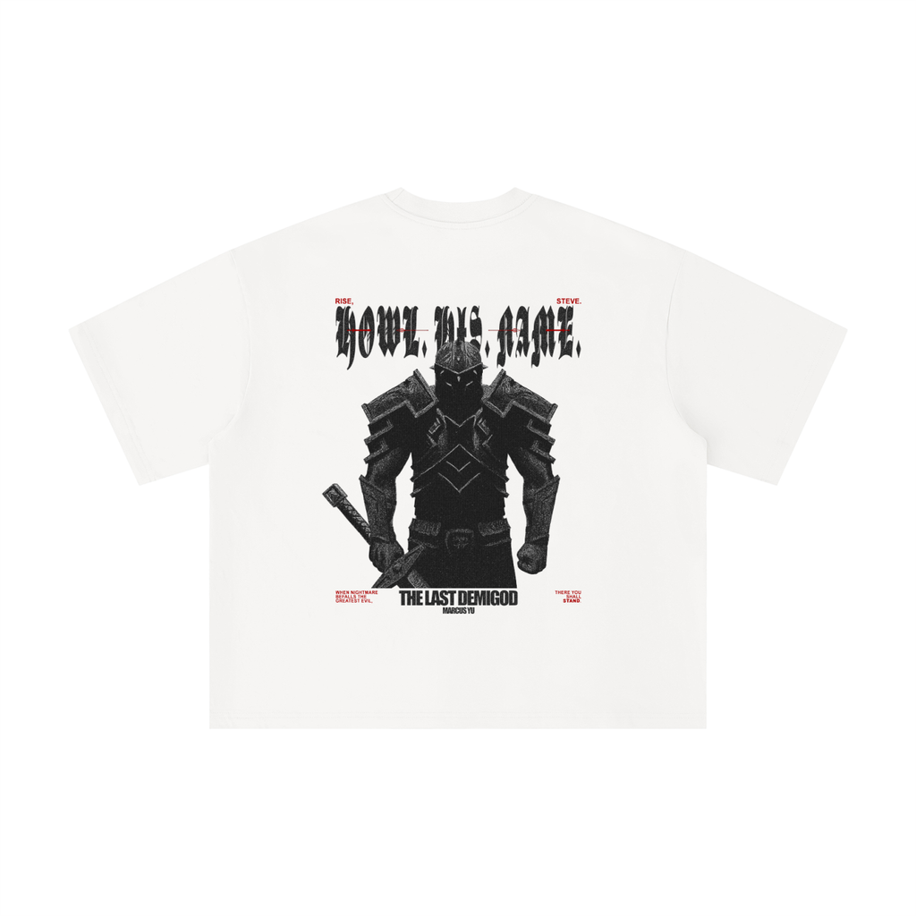 The Demigod Unisex Boxy Oversized T-Shirt