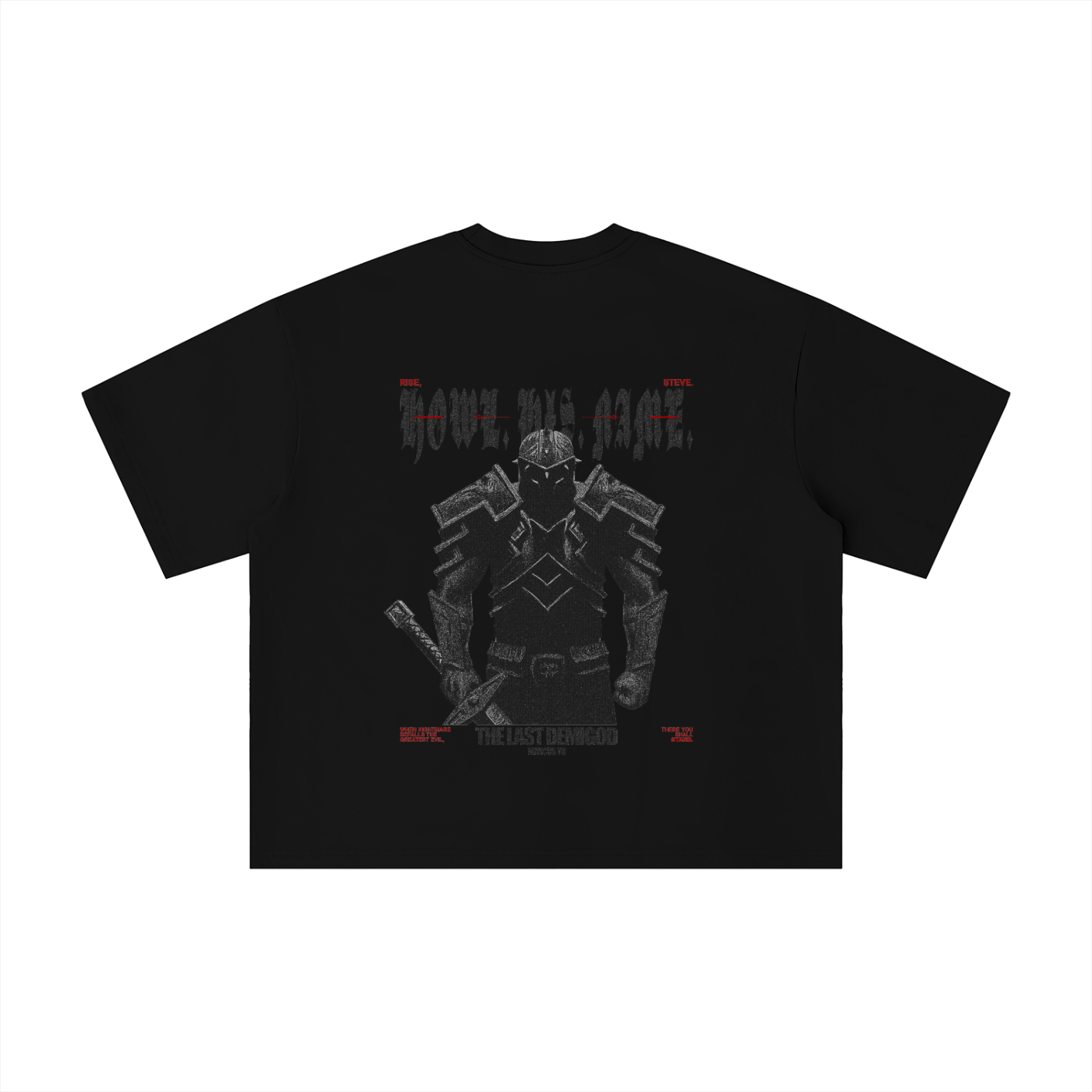 The Demigod Boxy Oversized T-Shirt