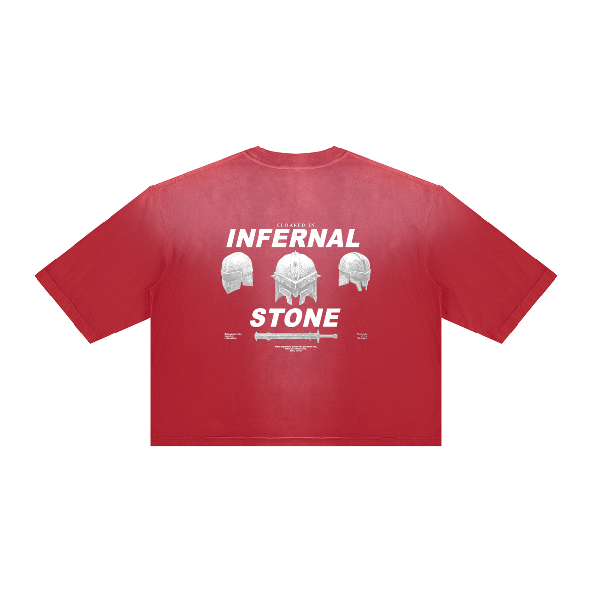Unisex Vintage Wash Sunfade Boxy T-Shirt