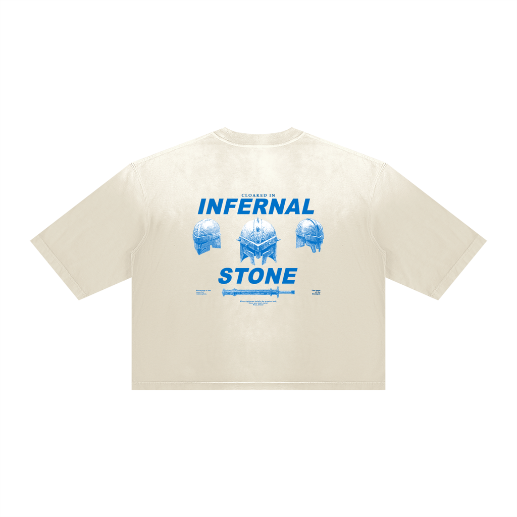 Unisex Vintage Wash Sunfade Boxy T-Shirt