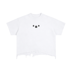 The Demigod Vintage Wash Boxy Distressed Hem T-Shirt