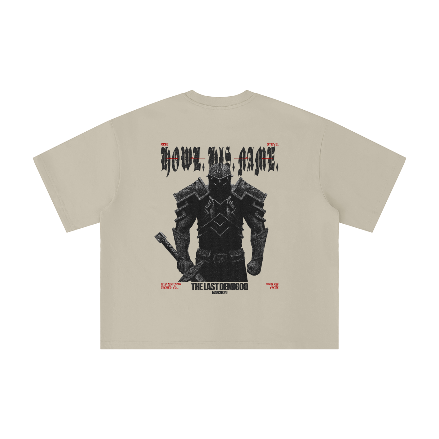 Unisex Boxy Oversized T-Shirt