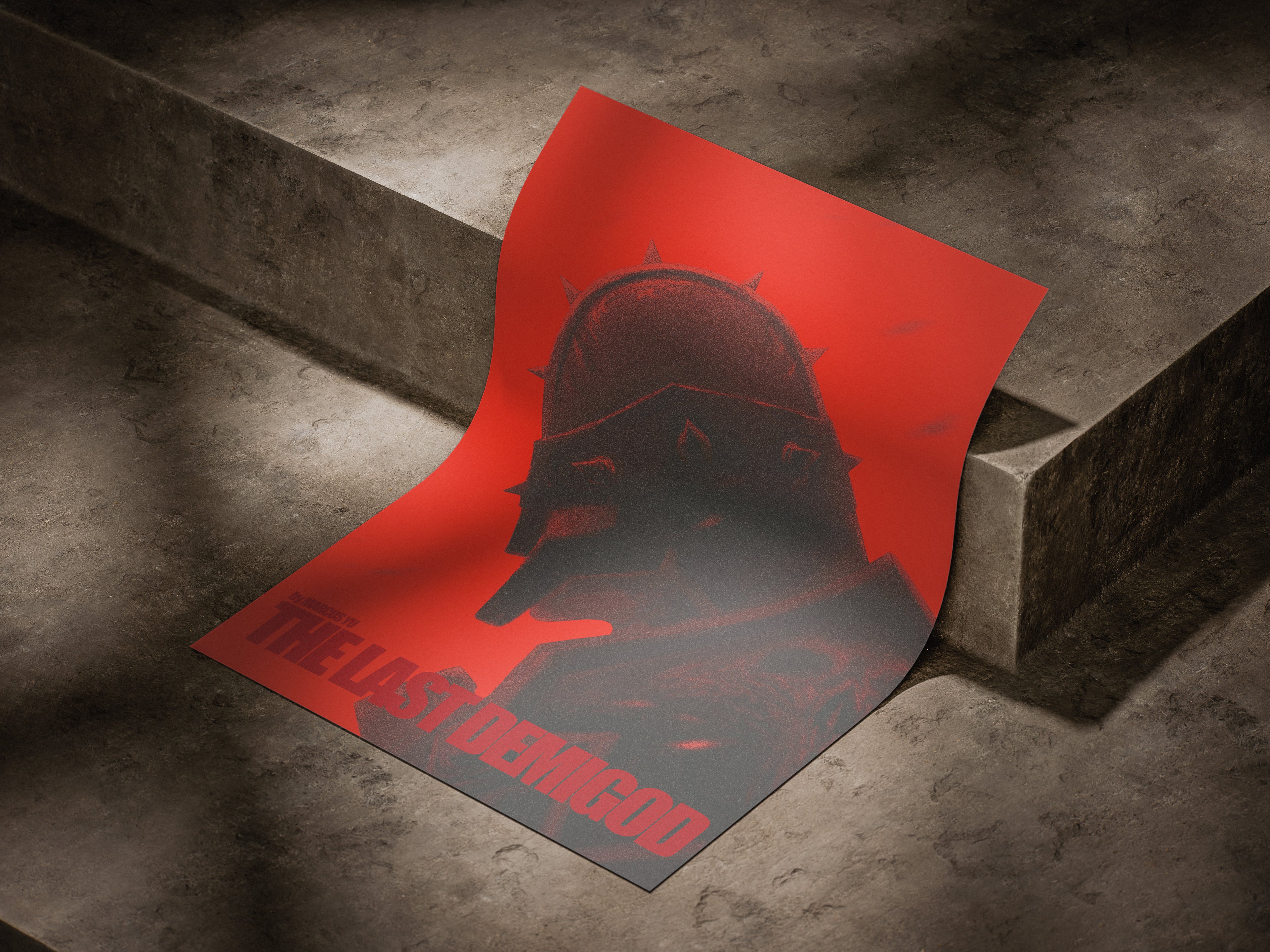 The Last Demigod Head Poster