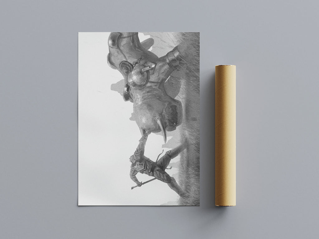 Steve x Ravager Poster